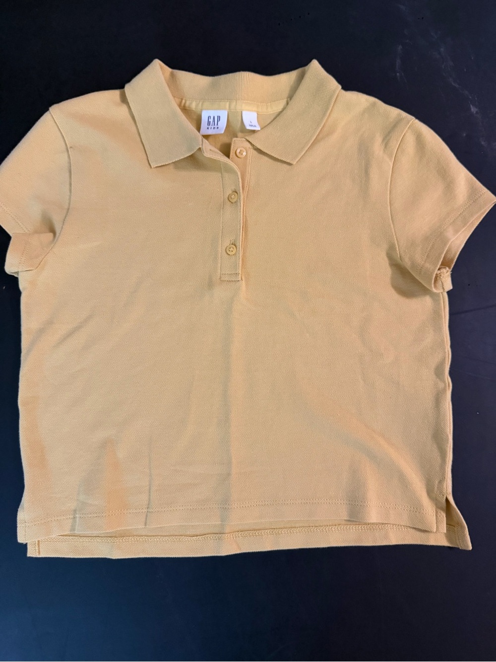 GAP Kids Pale Yellow Polo Shirt